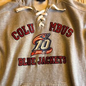 Columbus blue jackets hockey sweatshirt